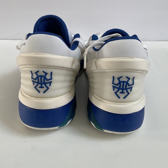 ADIDAS D.O.N Issue 2 Basketball Sneakers SHOES Sz 12.5 FX9430  White Blue